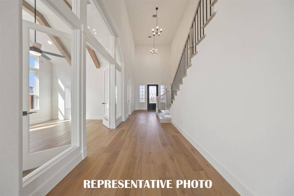 With high ceilings, wonderful natural light and ample wall space to display art work, our Cathy plan offers the perfect entry to welcome family and friends into your forever home!  REPRESENTATIVE PHOTO