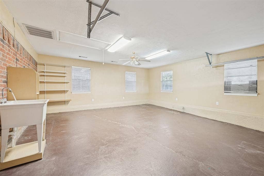 Converted Garage with sink