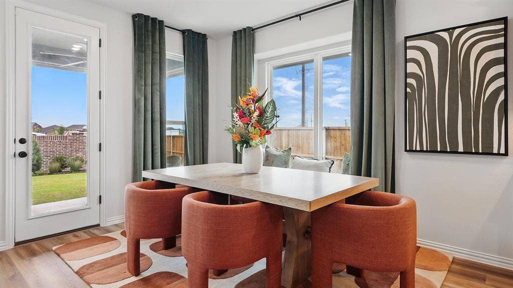 Model home photos of similar floorplans, not pictures of actual home.