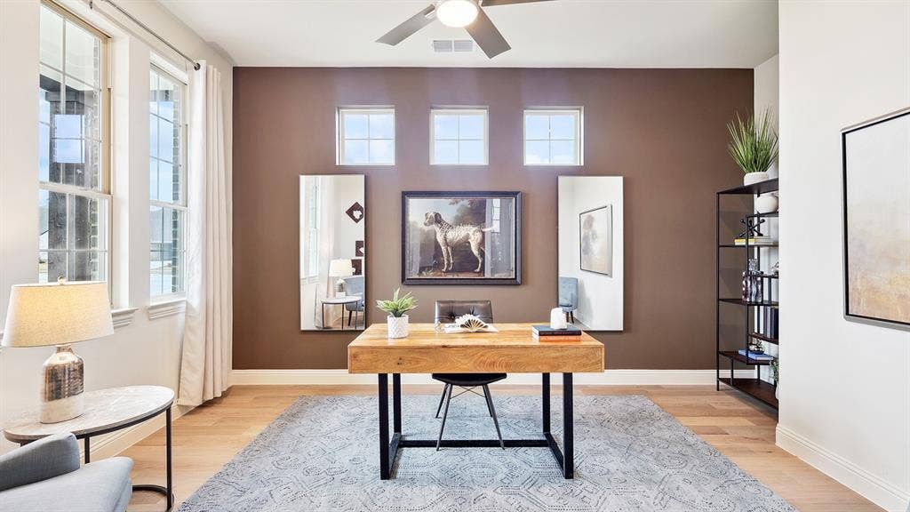 Model home photos of similar floorplans, not pictures of actual home.