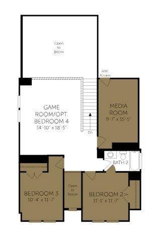 9305 Deer Meadow Lane, Denton, TX 76226 9305 Deer Meadow 2nd Floor.JPG