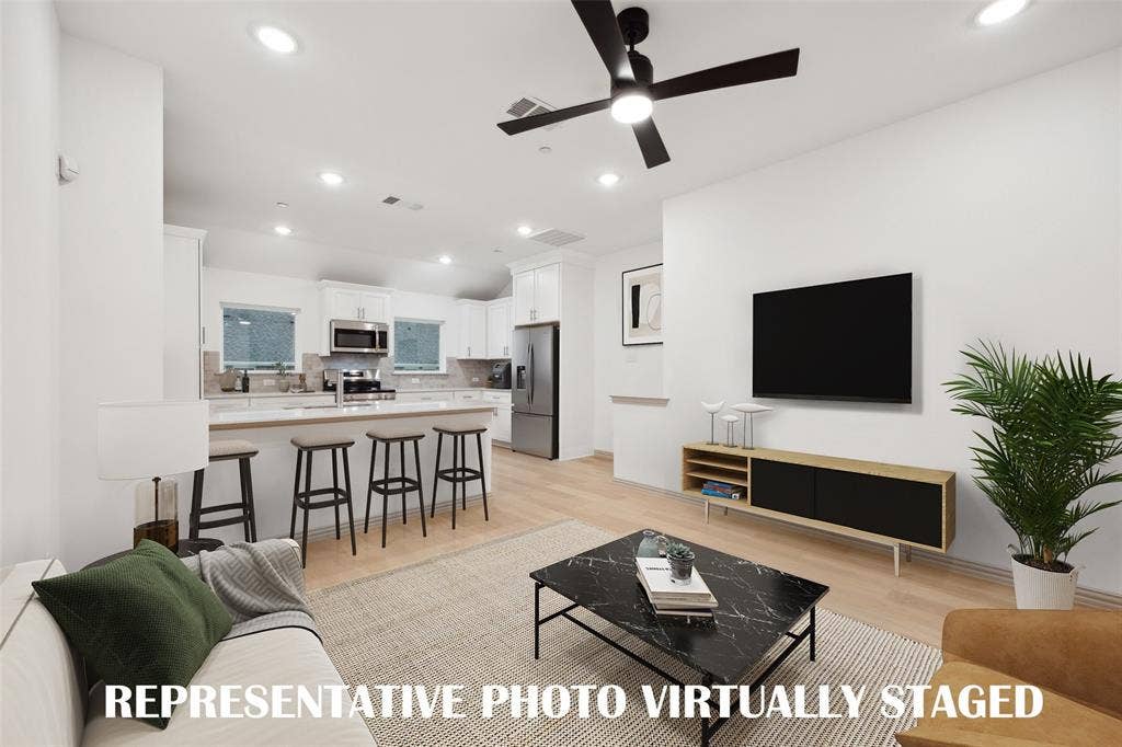 5312 Springlake Parkway, Haltom City, TX 76117 This wonderfully designed open concept floor plan is the perfect place to host friends and family! REPRESENTATIVE PHOTO VIRTUALLY STAGED