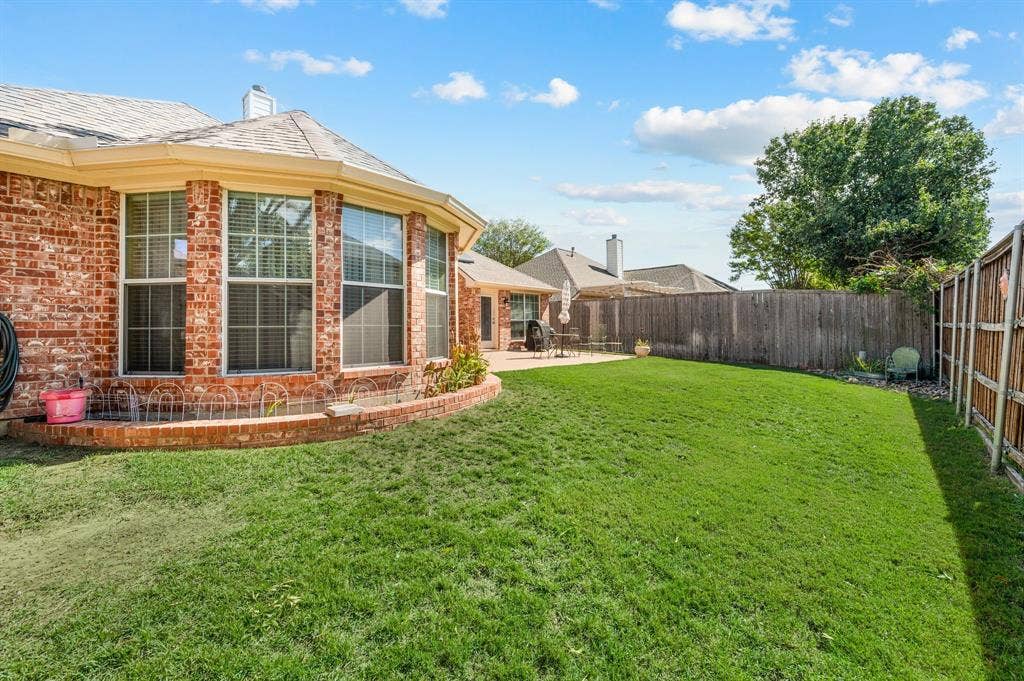 Manageable size backyard