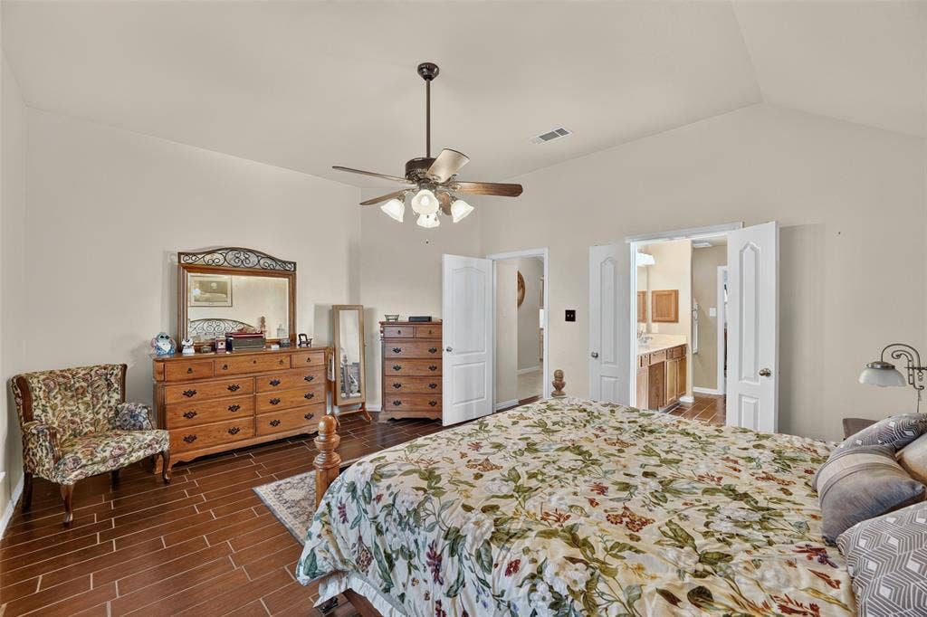 8700 Broken Bow Drive, Greenville, TX 75402 Alternate view of primary bedroom - plenty of space for a sitting area!