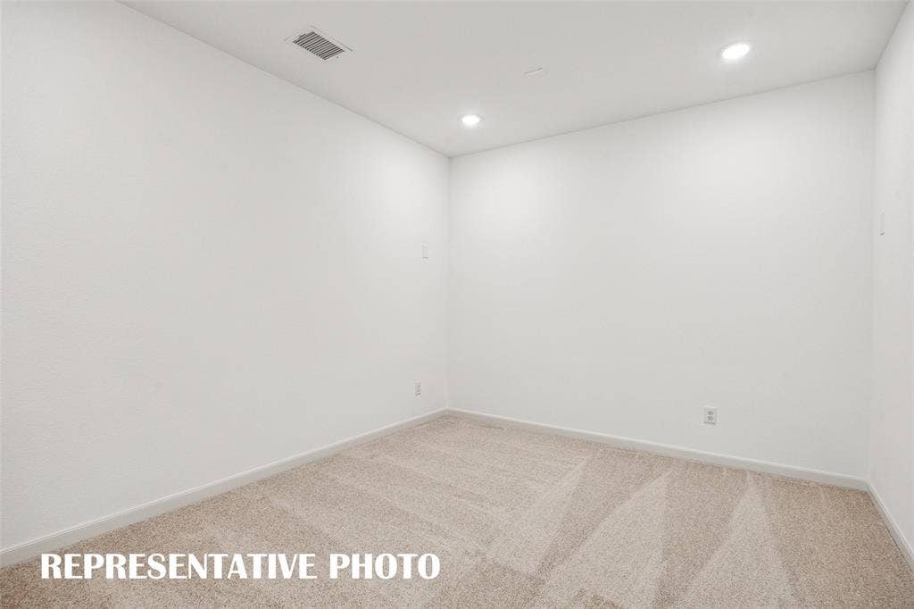 1144 Hyssop Drive, Celina, TX 75009 This spacious media room with adjacent game room create the ultimate family entertainment zone! REPRESENTATIVE PHOTO