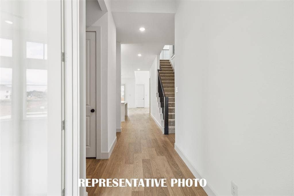 1144 Hyssop Drive, Celina, TX 75009 Featuring sight lines from the front through to the rear of the home, you will everything that our Corsica plan has to offer! REPRESENTATIVE PHOTO
