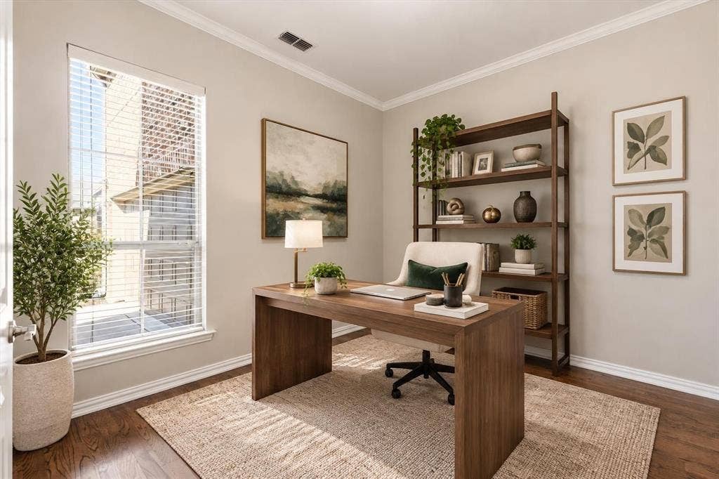 7710 Keith Lane, Sachse, TX 75048 Virtually stage office