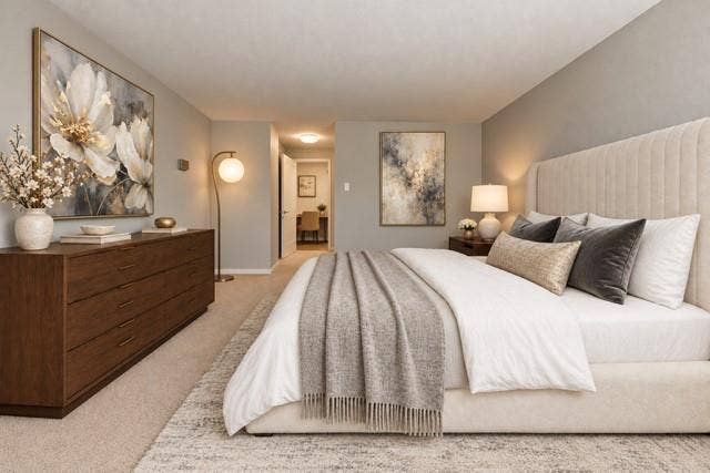 3883 Turtle Creek Boulevard, #317, Dallas, TX 75219 Bedroom | Virtually Staged