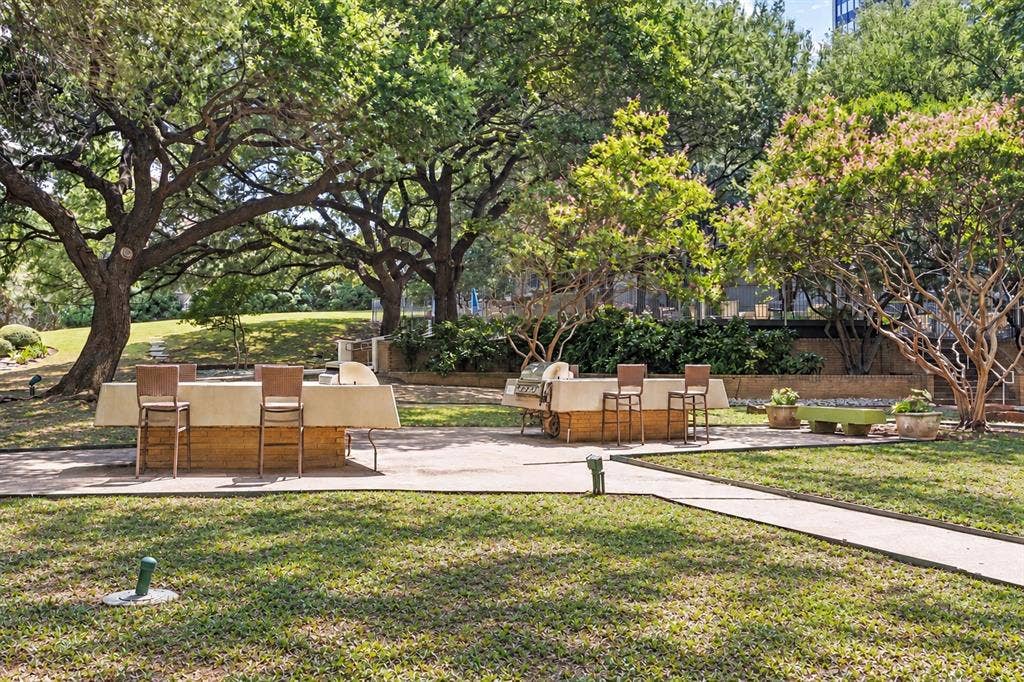 3883 Turtle Creek Boulevard, #317, Dallas, TX 75219 Community Barbecue and Picnic Area