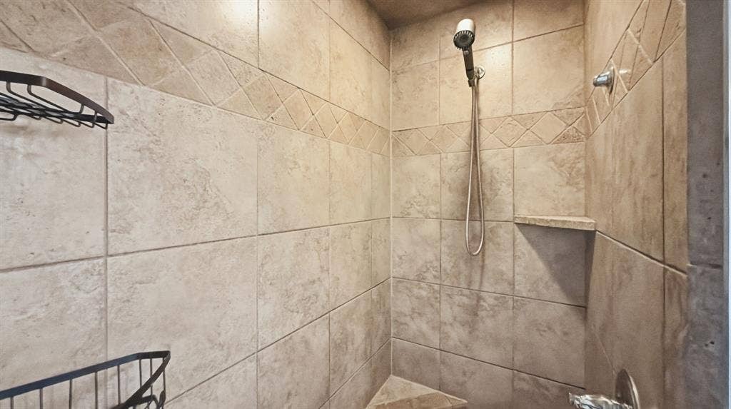 1903 W Spanish Oak Drive, Granbury, TX 76048 Walk in shower in primary bath