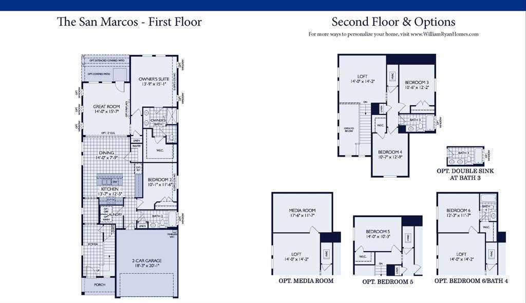 The San Marcos Floorplan