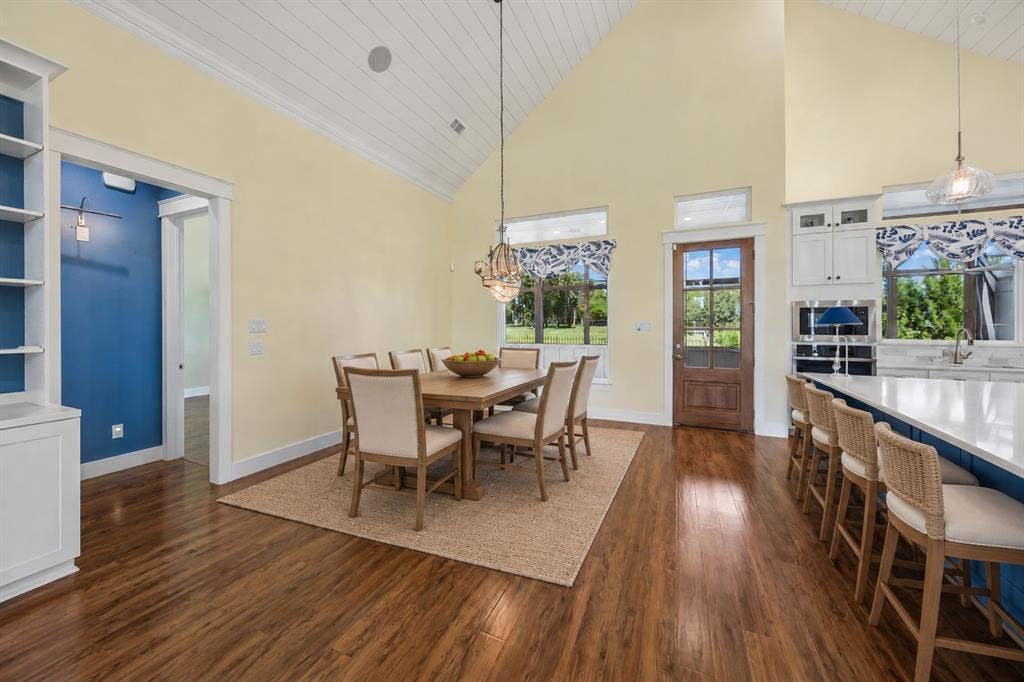 18076 Country Club Drive, Kemp, TX 75143 Dining Area—Virtually Staged