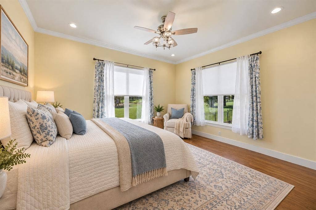 18076 Country Club Drive, Kemp, TX 75143 Bedroom—Virtually Staged