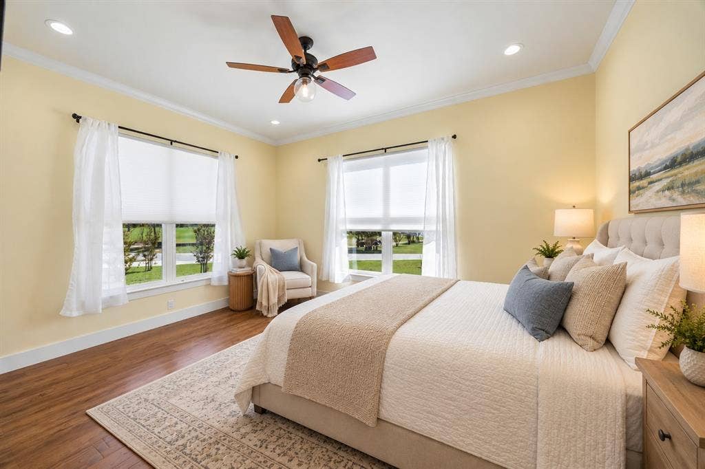 18076 Country Club Drive, Kemp, TX 75143 Bedroom—Virtually Staged