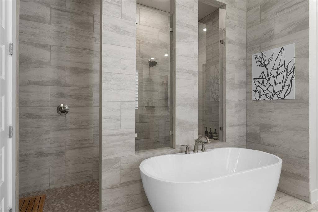 Spa-inspired Primary Bath!
