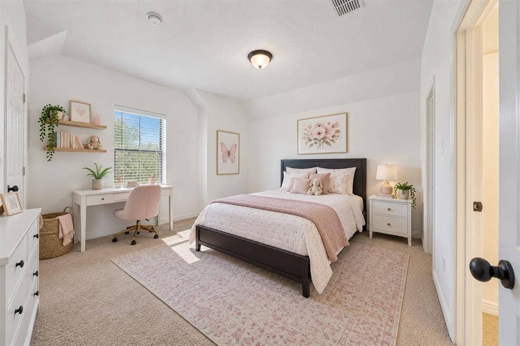 5731 Noble Oak Lane, Frisco, TX 75033 Virtually Staged Bedroom