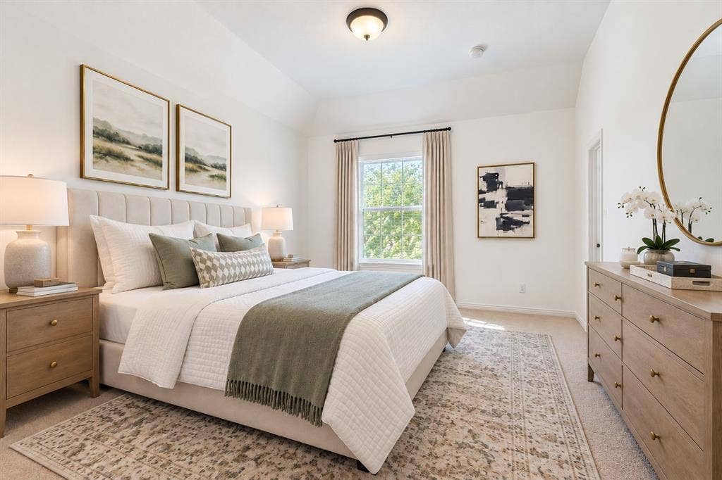 5731 Noble Oak Lane, Frisco, TX 75033 Virtually Staged Bedroom