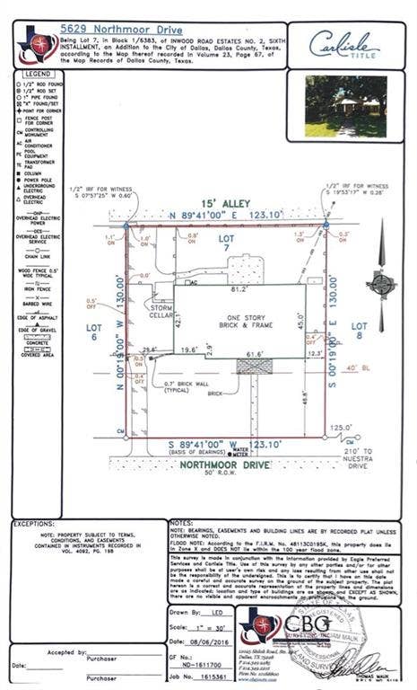 5629 Northmoor Drive, Dallas, TX 75230 5629 Northmoor Drive, Dallas, TX 75230