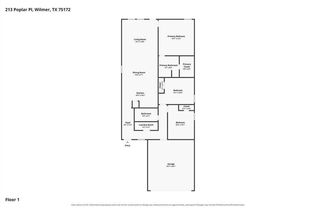 213 Poplar Place, Wilmer, TX 75172