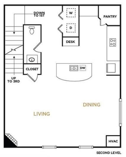 4201 Lomo Alto Drive, #4749, Highland Park, TX 75219 1st Floor - B06 Layout