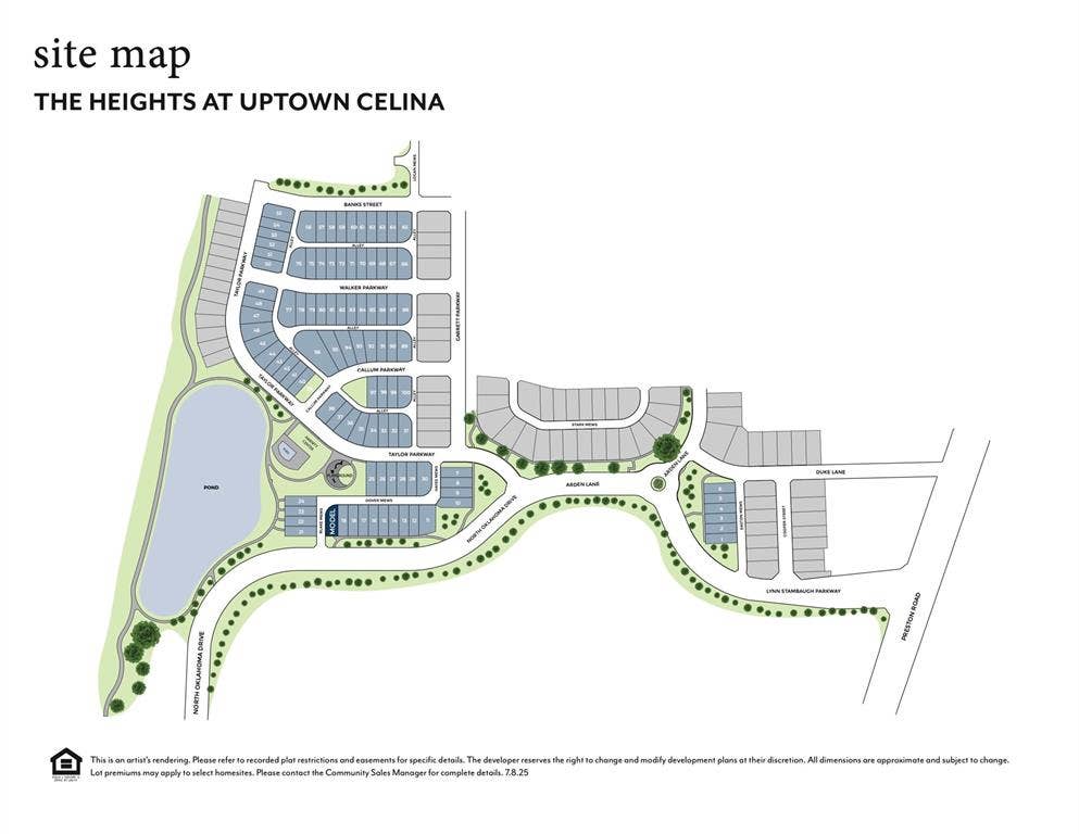 333 Walker Parkway, Celina, TX 75009 With thoughtfully designed, beautifully finished homes, your family deserves the best that Celina has to offer...The Heights at Uptown Celina!