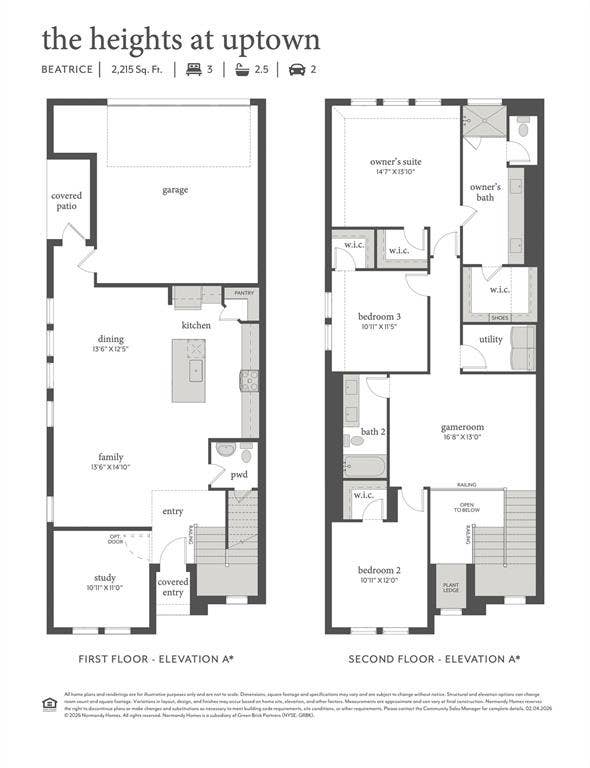 612 Taylor Parkway, Celina, TX 75009 Featuring a wonderful blend of open and inviting living spaces with a private office and spacious bedrooms, our Beatrice plan was designed for today's modern family!