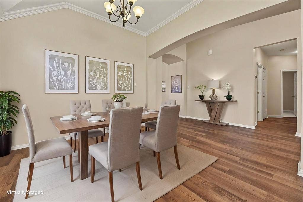 401 Stonebridge Circle, Allen, TX 75013 Dining room virtually staged