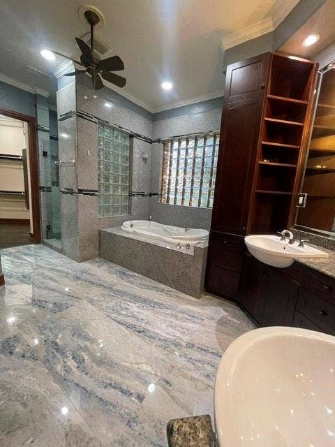 12629 Epps Field Road, Farmers Branch, TX 75234 Master Bathroom