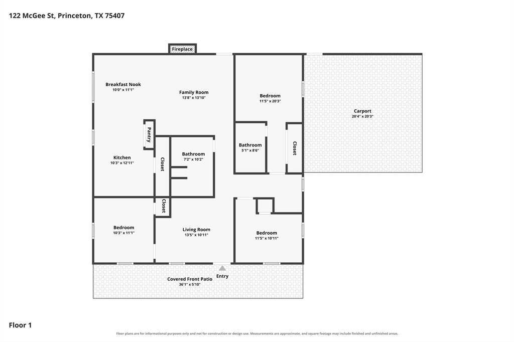 122 Mcgee Street, Princeton, TX 75407