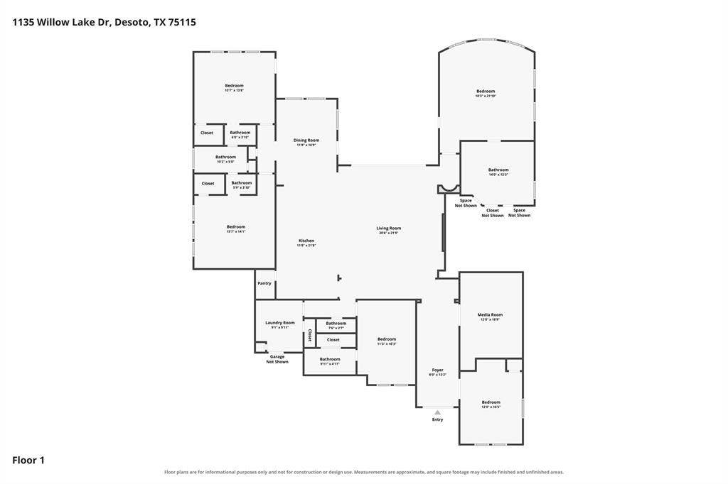 1135 Willow Lake Drive, DeSoto, TX 75115 1135 Willow Lake Drive, DeSoto, TX 75115