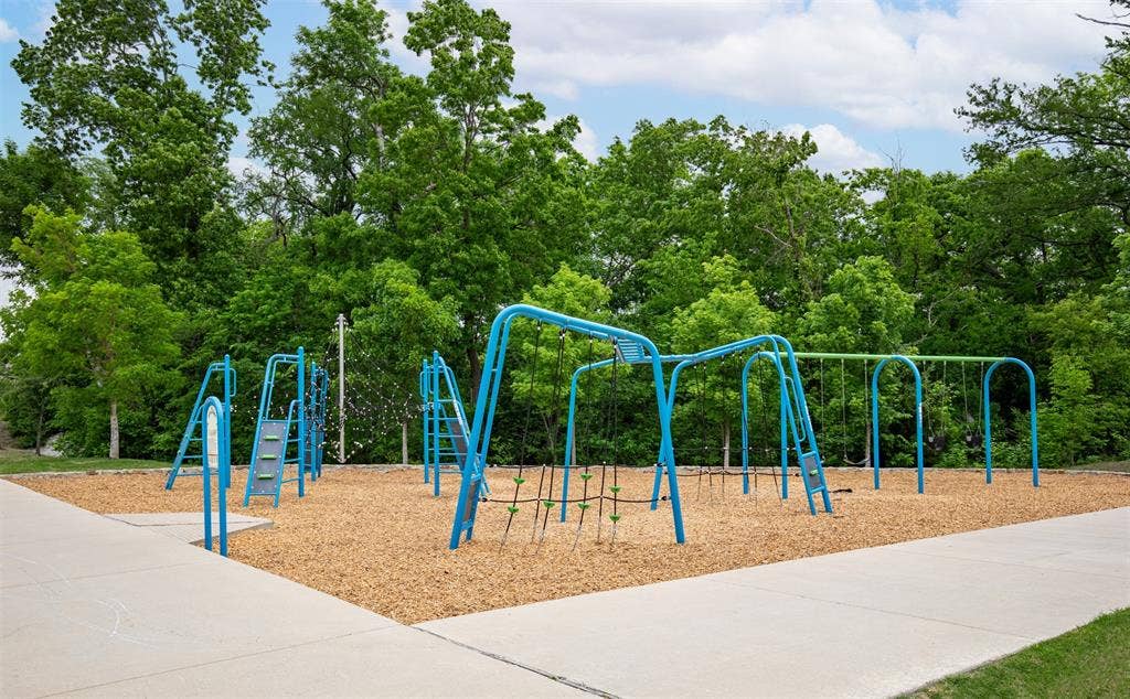 Community playground area.