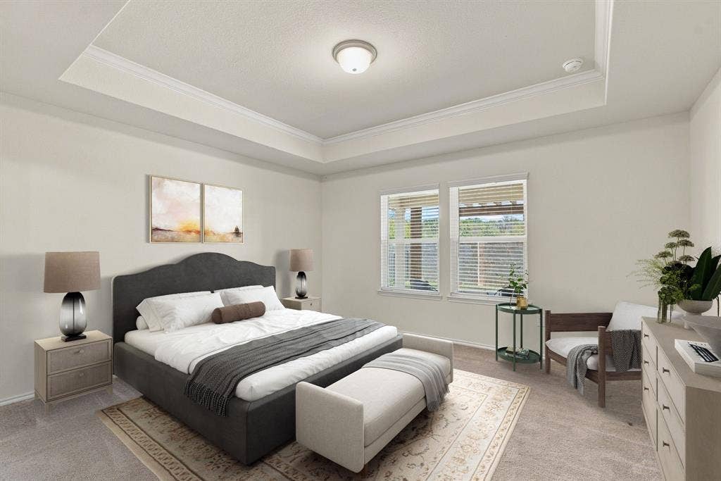 9116 Water Willow Way, McKinney, TX 75071 Primary Bedroom - Virtually Staged