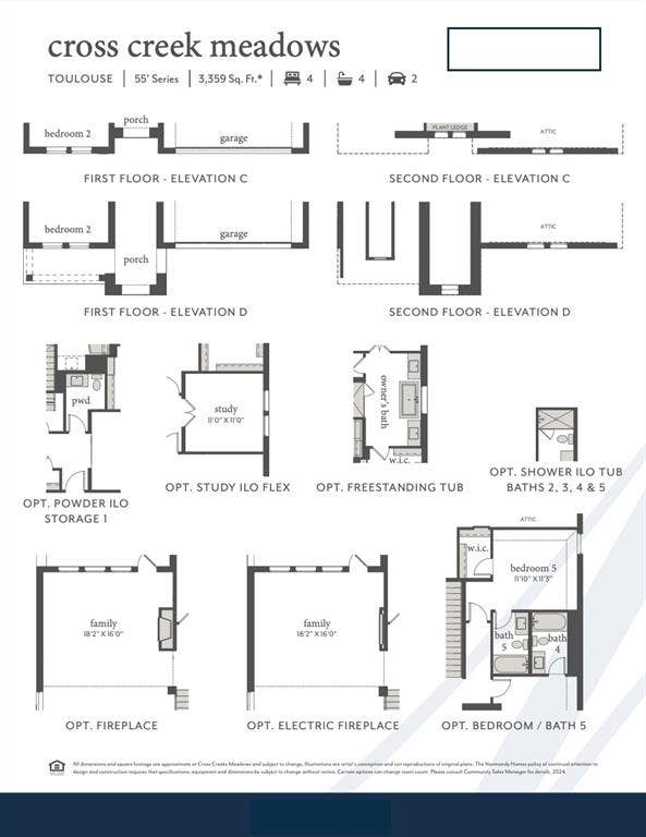 1405 Mistflower Lane, Celina, TX 75009 This lovely home features elevation B, electric fireplace, shower ILO tub for bath 2, optional powder bath, study plus so much more!