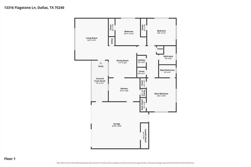 13316 Flagstone Lane, Dallas, TX 75240 13316 Flagstone Lane, Dallas, TX 75240