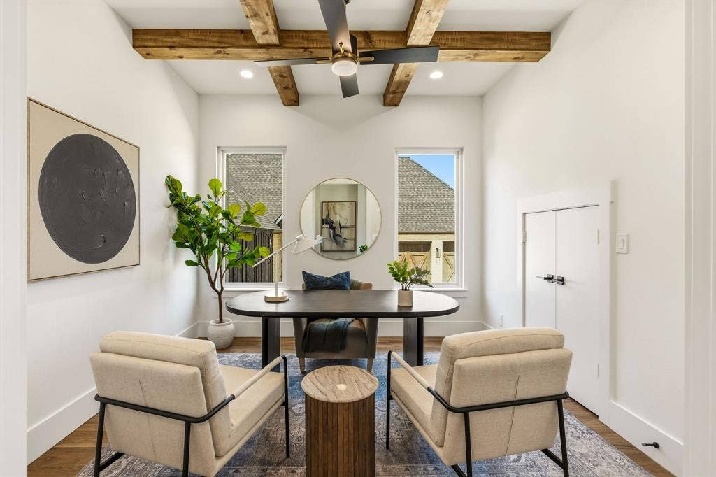 1217 Whisper Rock Drive, Rockwall, TX 75032 Wood beams, storage