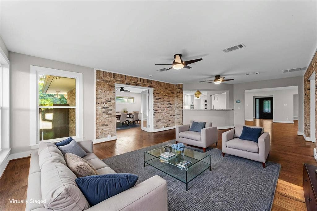 9656 Ravensway Drive, Dallas, TX 75238 Virtually staged