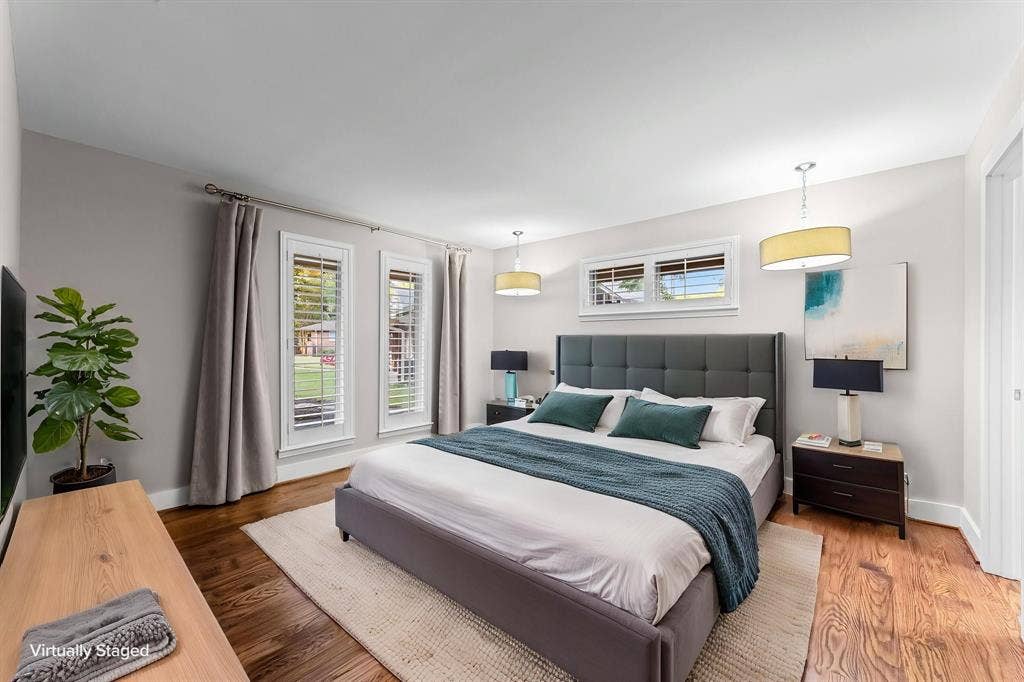 9656 Ravensway Drive, Dallas, TX 75238 Virtually staged bedroom #3