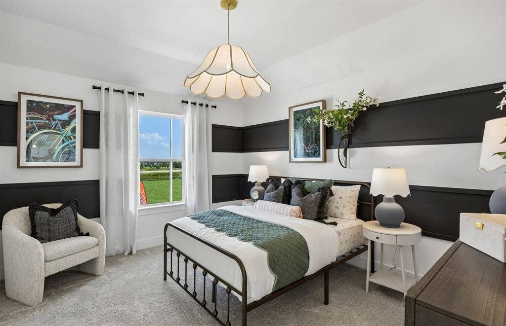 *Model Representation - Spacious secondary bedroom