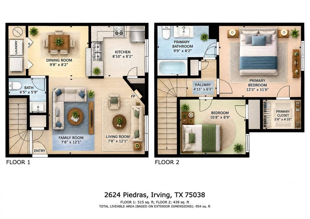 2624 Piedras, Irving, TX 75038 2624 Piedras, Irving, TX 75038