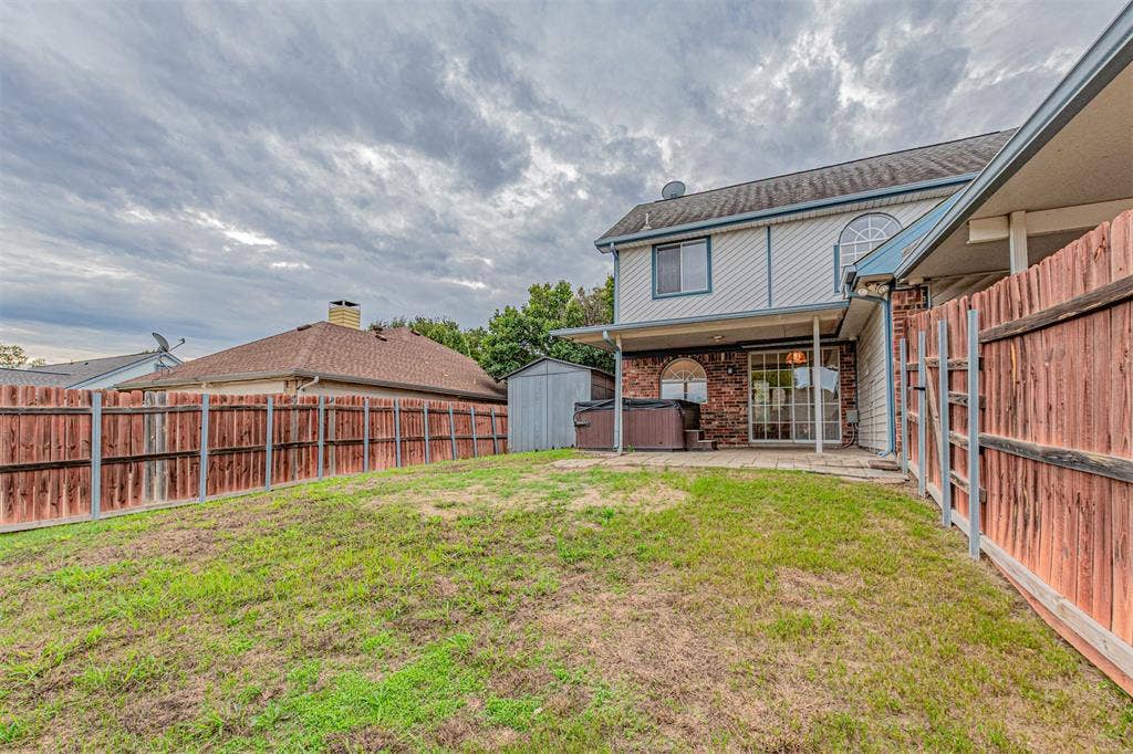 1321 Hall, Seagoville, TX 75159 Yard with covered Patio