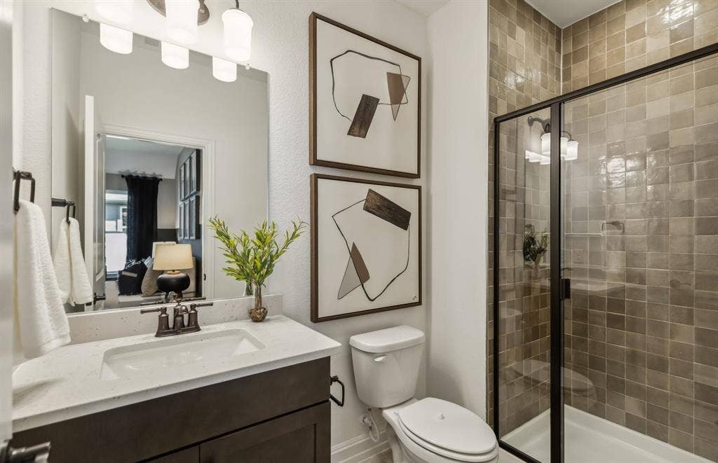 4149 Gonzales Drive, McKinney, TX 75071 *Model Representation - Spacious secondary bathroom