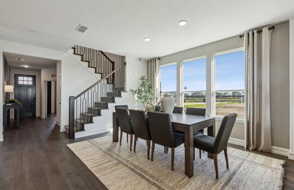 4149 Gonzales Drive, McKinney, TX 75071 *Model Representation - Dining area off kitchen with large windows