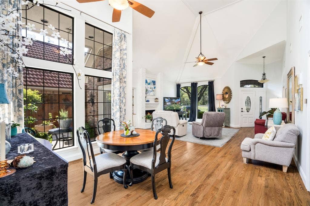 7130 Abrams Road, Dallas, TX 75231 great room and natrual light