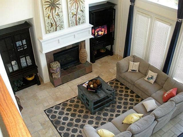 9604 Crown Ridge Drive, Frisco, TX 75035 SECOND FLOOR VIEW OF GRAND LIVING ROOM!
