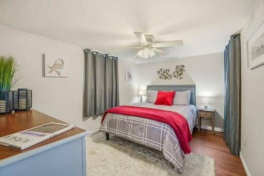 Queen bed