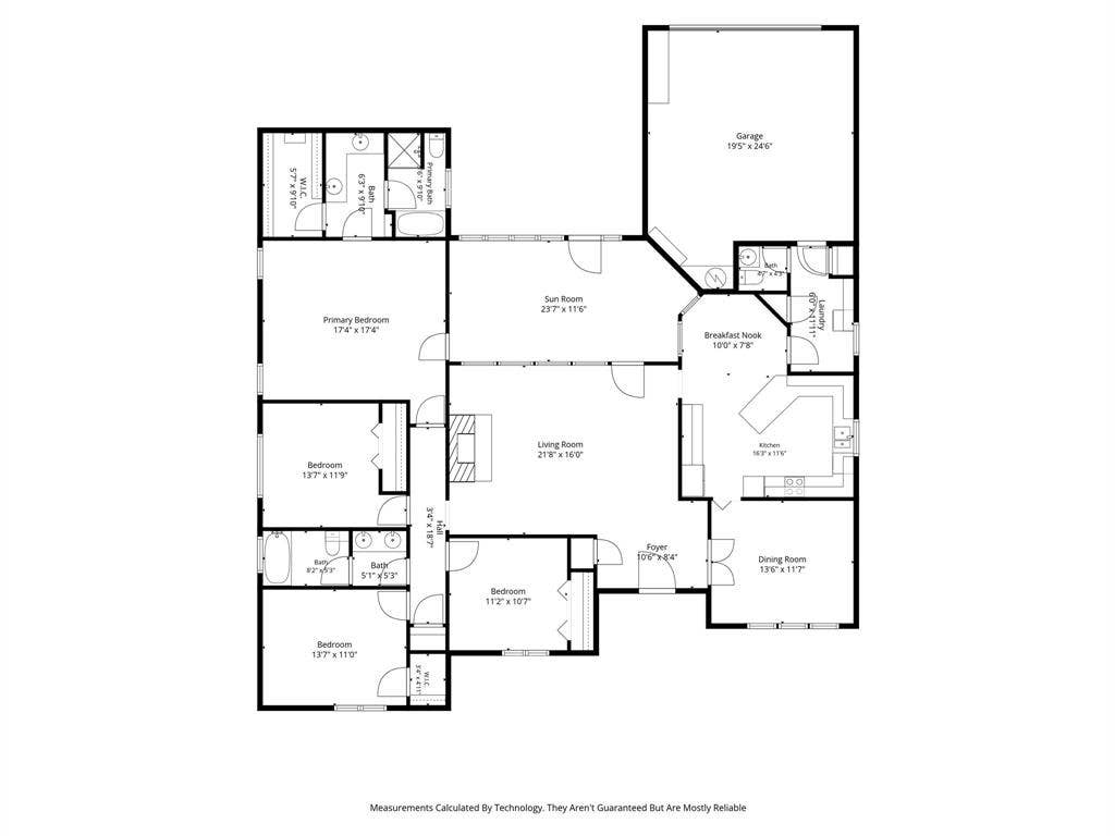 2404 Monmouth Court, Plano, TX 75075 Floor Plan of Home