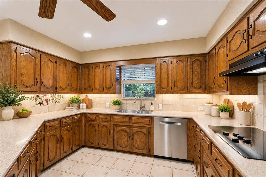 2404 Monmouth Court, Plano, TX 75075 Another view of spacious kitchen - virtual staging