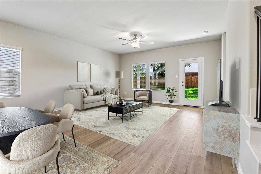 3507 Bastrop Drive, Farmersville, TX 75442 Photo is not of the actual home, but is an inspirational photo of builder’s model home and may depict options, furnishings, and/or decorator features that are not included.