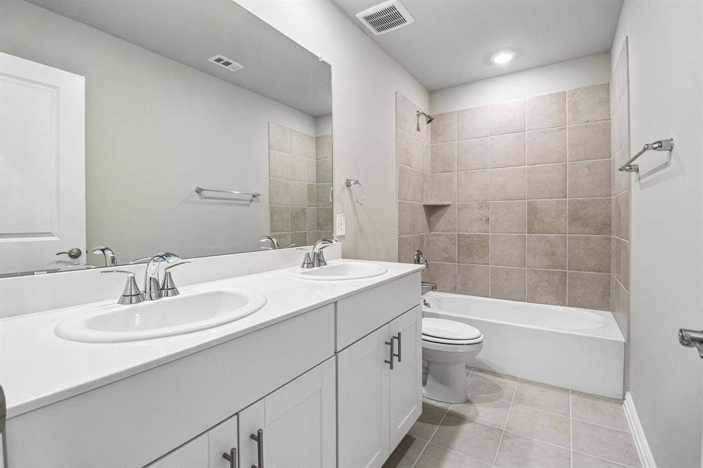 3507 Bastrop Drive, Farmersville, TX 75442 Photo is not of the actual home, but is an inspirational photo of builder’s model home and may depict options, furnishings, and/or decorator features that are not included.