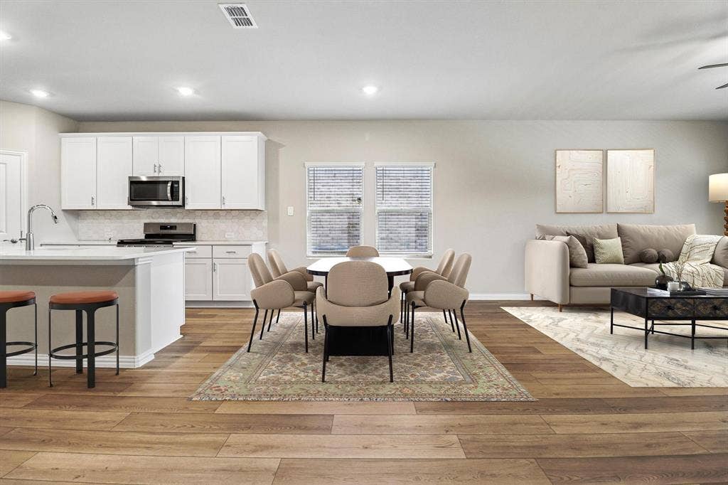 3507 Bastrop Drive, Farmersville, TX 75442 Photo is not of the actual home, but is an inspirational photo of builder’s model home and may depict options, furnishings, and/or decorator features that are not included.